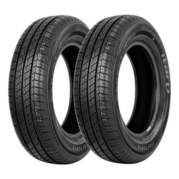 2 Pneus Itaro Aro 14 Mh01 175/65r14 86t Xl — foto do produto em fundo branco
