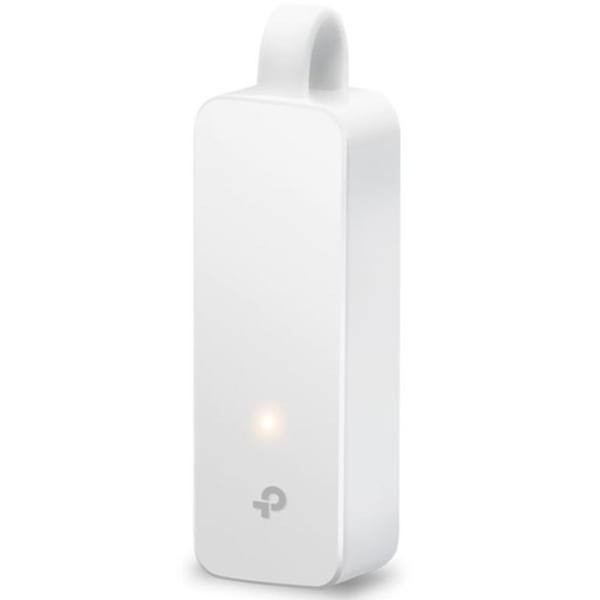Adaptador de Rede TP-link USB Tipo C UE300C — foto do produto em fundo branco