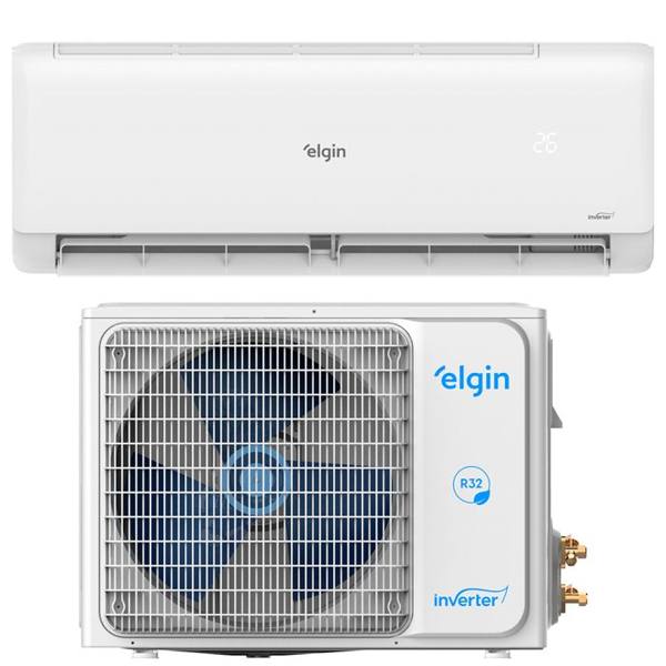 Ar Condicionado 9.000 BTUs Eco Inverter II Connect Elgin Frio — foto do produto em fundo branco