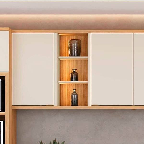Armário Aéreo 2 Portas MDF Bless Linea Brasil — foto do produto em fundo branco
