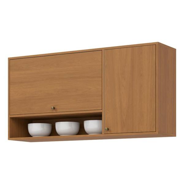 Armário Aéreo 2 Portas MDP Venaly Henn 120 cm — foto do produto em fundo branco