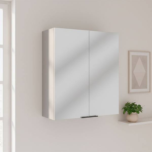 Armário Aéreo 80cm 2 Portas MDP MDF Lumina Telasul — foto do produto em fundo branco
