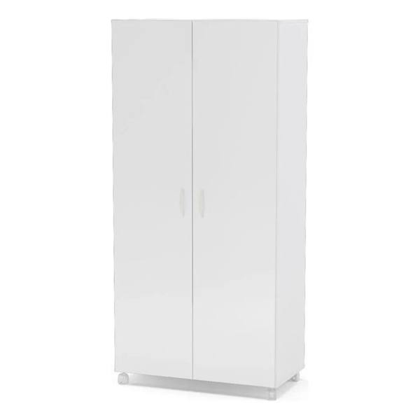 Armário Multiuso 2 Portas São Paulo Branco Bp - Politorno Cor Branco — foto do produto em fundo branco
