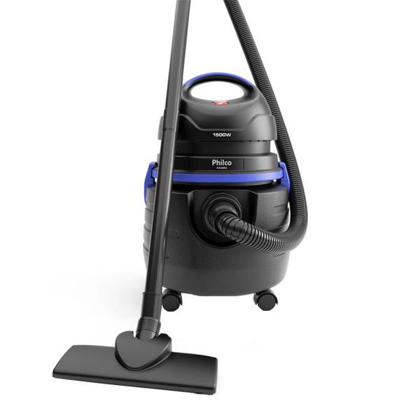 Aspirador de Pó e Água Philco 1500W 20L Com Fio PAS80 — foto do produto em fundo branco