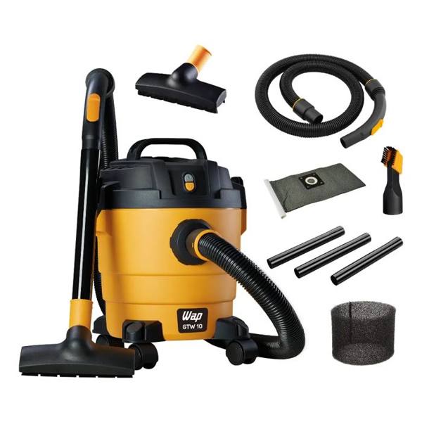 Aspirador de Pó e Água WAP GTW 10 1400W de Potência — foto do produto em fundo branco