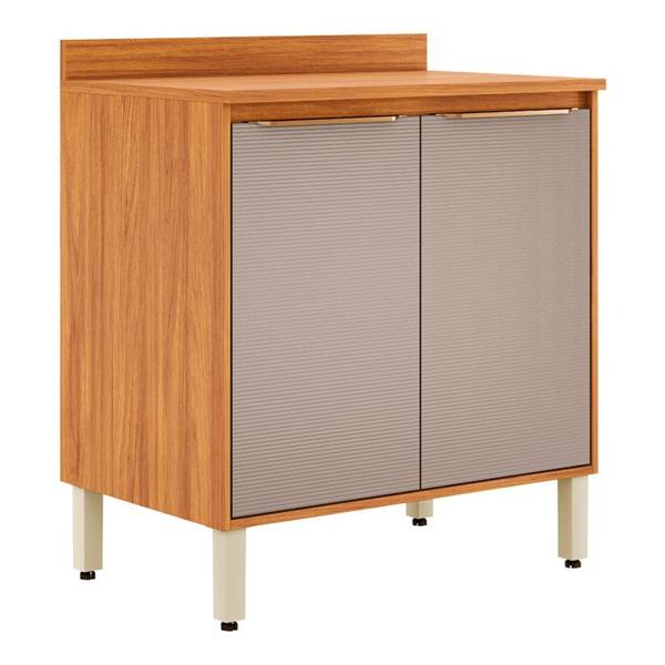 Balcão com Tampo 2 Portas 80cm Plena Demóbile — foto do produto em fundo branco