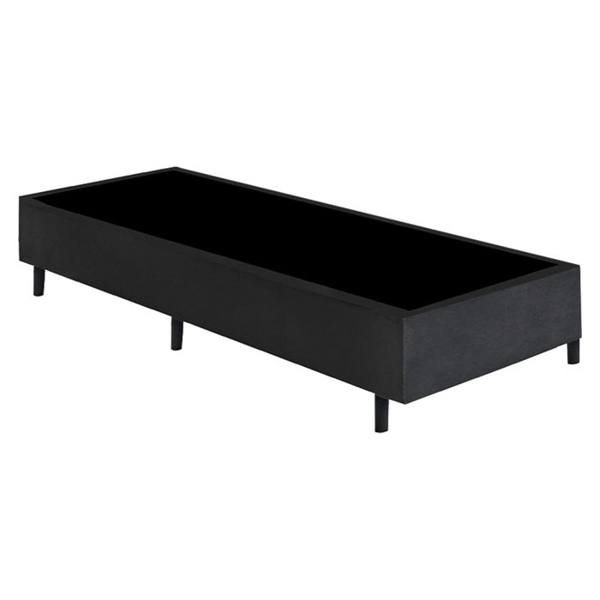 Base Cama Box Gazin Somie Suede Liso 96x203 — foto do produto em fundo branco