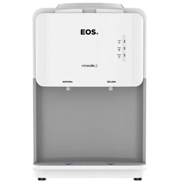 Bebedouro de Água de Mesa para Garrafão de 10 e 20L EOS Mineralle — foto do produto em fundo branco