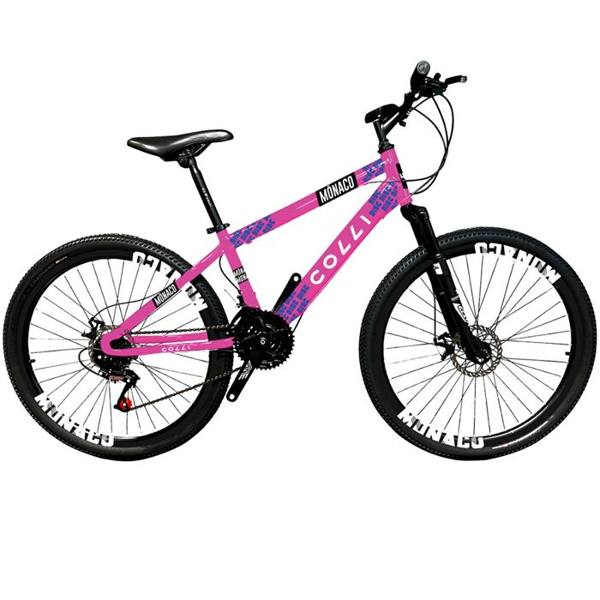 Bicicleta Aro 26 Colli Monaco 21 Marchas Freio a Disco — foto do produto em fundo branco