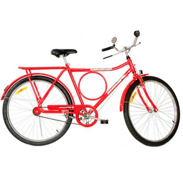 Bicicleta Aro 26 Monark Barra Circular Freio Varão