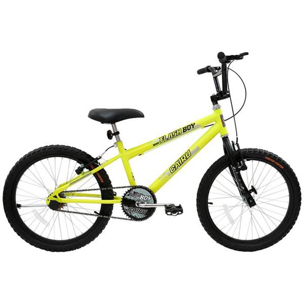 Bicicleta Infantil Aro 20 Cairu Flash Boy Freio V-Brake — foto do produto em fundo branco