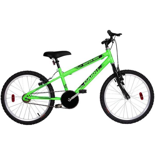 Bicicleta Infantil Aro 20 Cairu Super Boy Freio V-Brake — foto do produto em fundo branco