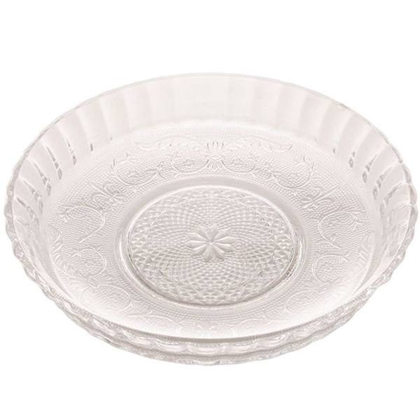 Boleira em Vidro Incolor 30 por 6 cm Angel Lyor — foto do produto em fundo branco