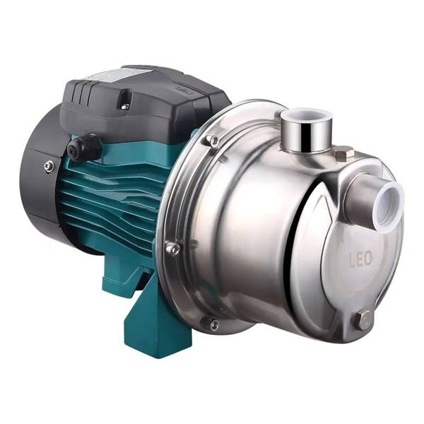 Bomba D Água Centrífuga Autoaspirante AJM45S 0,6hp 0,6cv Aço Inox Lepono 60hz — foto do produto em fundo branco