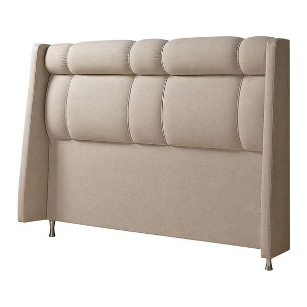 Cabeceira King 195cm Estofada Aurora JS Móveis — foto do produto em fundo branco