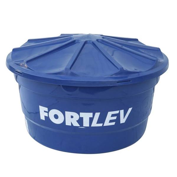Caixa d’Água 500L em Polietileno Fortlev — foto do produto em fundo branco