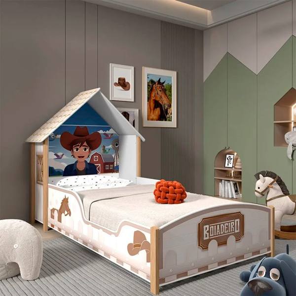 Cama Infantil Gelius Boiadeiro 90cm — foto do produto em fundo branco