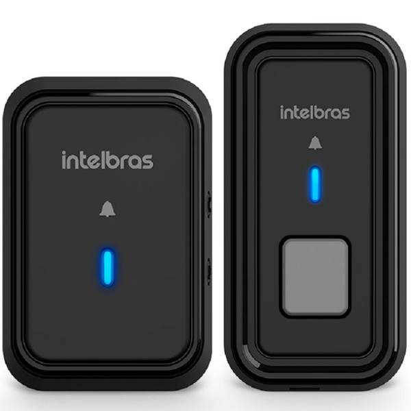 Campainha Sem Fio Intelbras CIB101S Plug & Play com Bateria — foto do produto em fundo branco