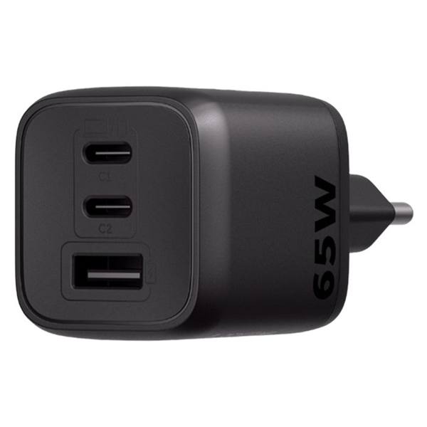 Carregador Usb Intelbras Ec 21 Power 65W Gan — foto do produto em fundo branco