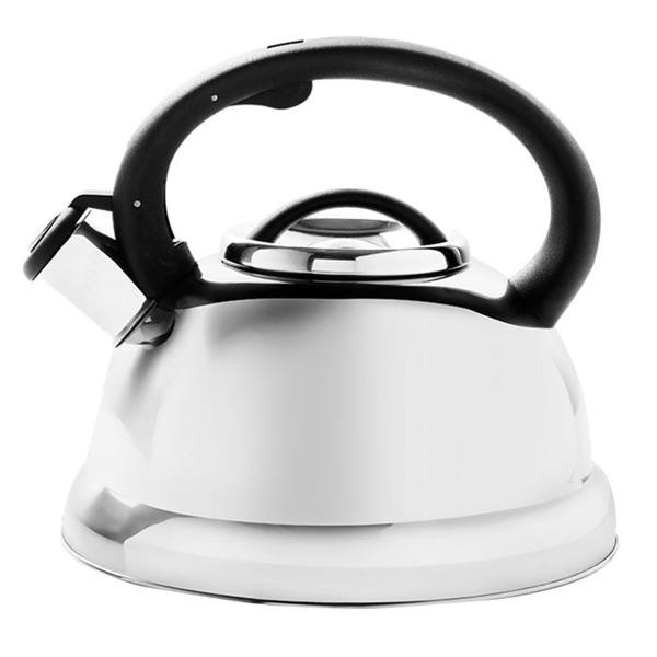 Chaleira Brinox Roma 2,7L Aço Inox com Apito — foto do produto em fundo branco