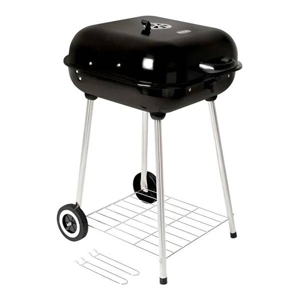 Churrasqueira A Bafo Mor Barbacoa, Portátil, À Carvão — foto do produto em fundo branco