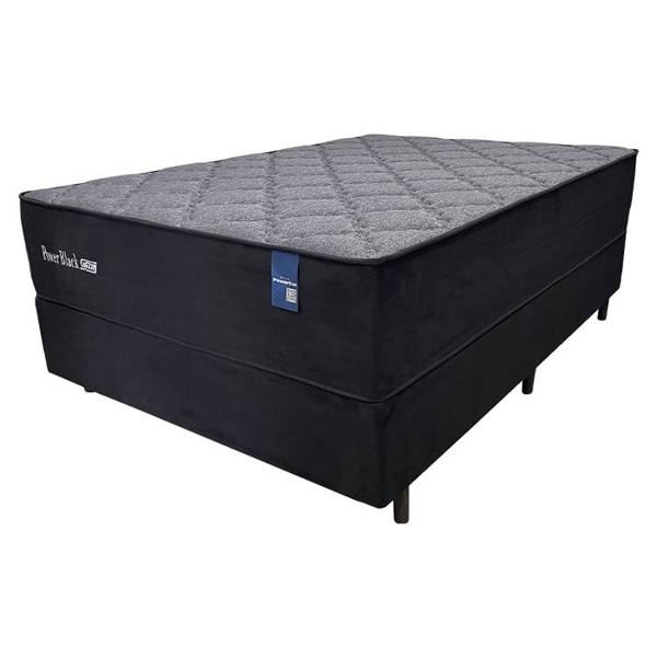 Colchão Cama Box Gazin Molas PowerBlue Casal Power Black 138x188 — foto do produto em fundo branco