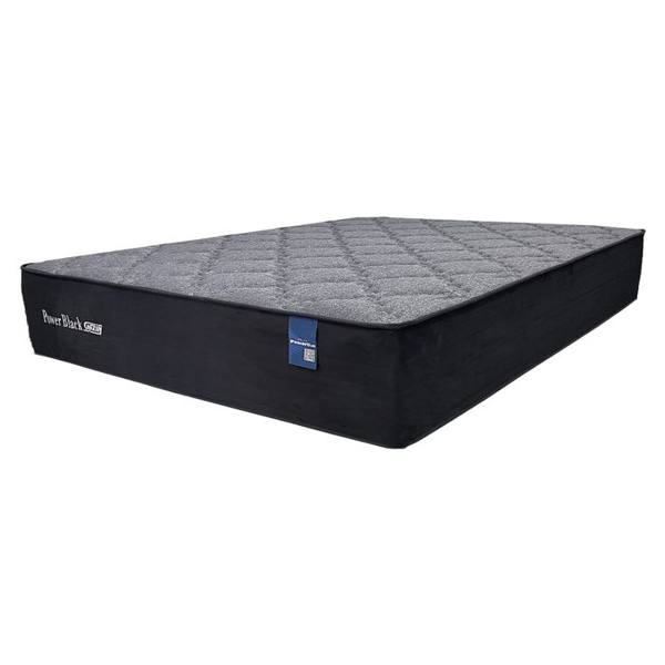 Colchão Queen Size Molas PowerBlue Gazin Power Black 158x198 — foto do produto em fundo branco