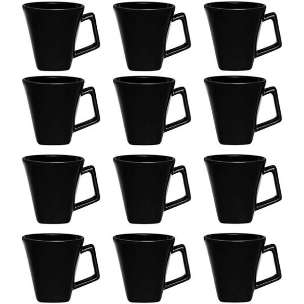 Conjunto de Canecas 12 Peças em Cerâmica 220ML Mini Quartier Oxford — foto do produto em fundo branco