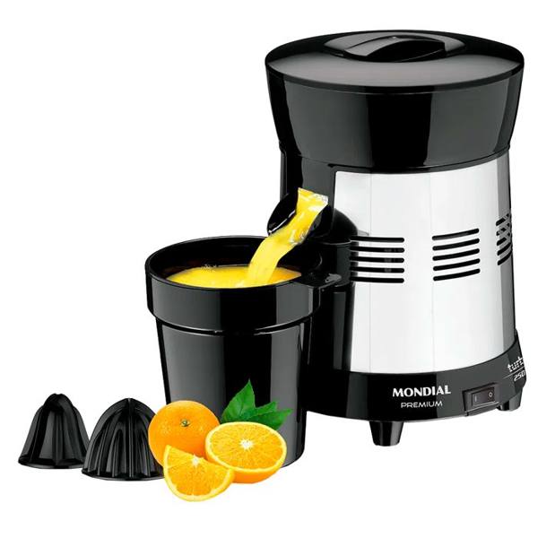 Espremedor de Frutas Mondial Premium Turbo E-10 1L 250W