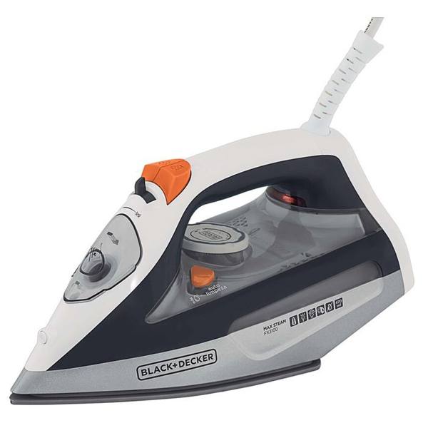 Ferro de Passar a Vapor Black&Decker Ceramic Gliss FX3100 — foto do produto em fundo branco