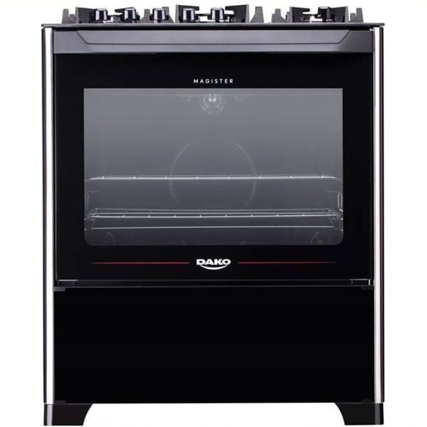 Fogão Dako 5 Bocas Magister Automático Mesa de Vidro Forno 100L — foto do produto em fundo branco