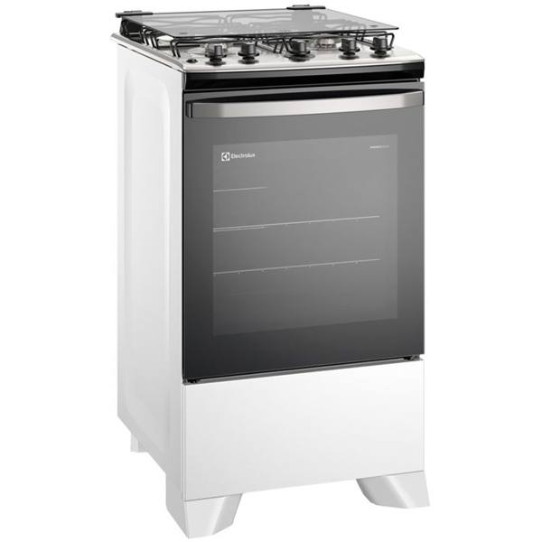 Fogão Electrolux Efficient FE4IB Automático Mesa Inox Forno 72,6L — foto do produto em fundo branco