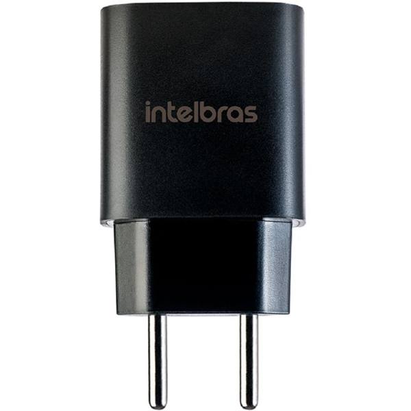 Fonte de Carregamento Rápido 20W USB e USB-C Intelbras — foto do produto em fundo branco