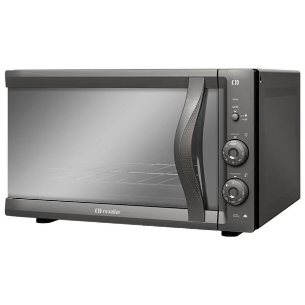 Forno Elétrico de Bancada Mueller 50L Gril Espelhado MFB50F — foto do produto em fundo branco