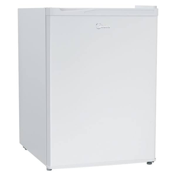 Frigobar Midea 67L 1 Porta Degelo Manual Prateleiras de Vidro MDRD108FGA01 — foto do produto em fundo branco