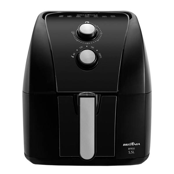 Fritadeira Elétrica Air Fryer Britânia BFR50 5,5L 1500W — foto do produto em fundo branco