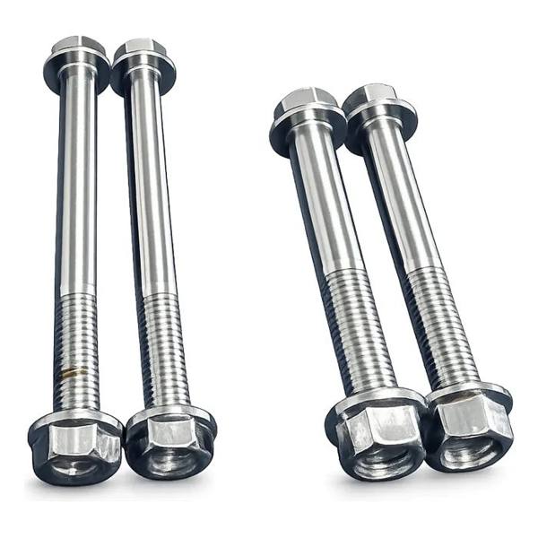 Jogo Parafuso Peito Motor Cg 150 / Cg 160 Cromado — foto do produto em fundo branco