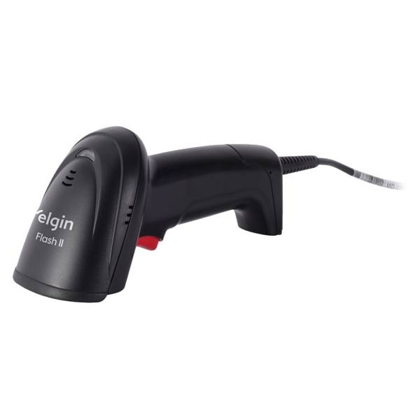 Leitor de Código de Barras Linear USB Elgin Flash II — foto do produto em fundo branco