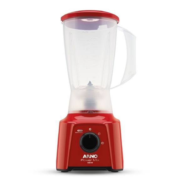 Liquidificador Arno Power Mix 2L 2 Velocidades 550W Lâminas Zelkrom — foto do produto em fundo branco