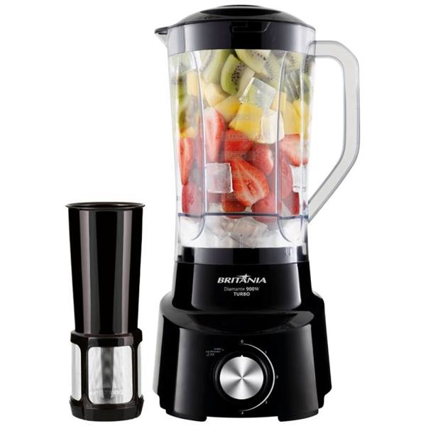 Liquidificador Britânia Diamante 2,6L 4 Velocidades 1050W com Filtro — foto do produto em fundo branco