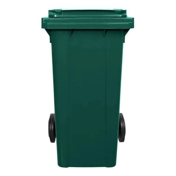 Lixeira De Lixo 120 Litros C/ Rodas — foto do produto em fundo branco