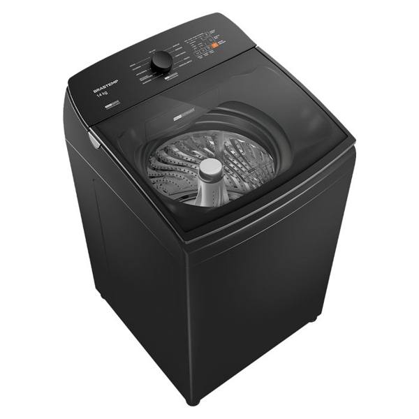 Máquina de Lavar Brastemp BWJ14A9 14kg Automática Cesto Inox — foto do produto em fundo branco