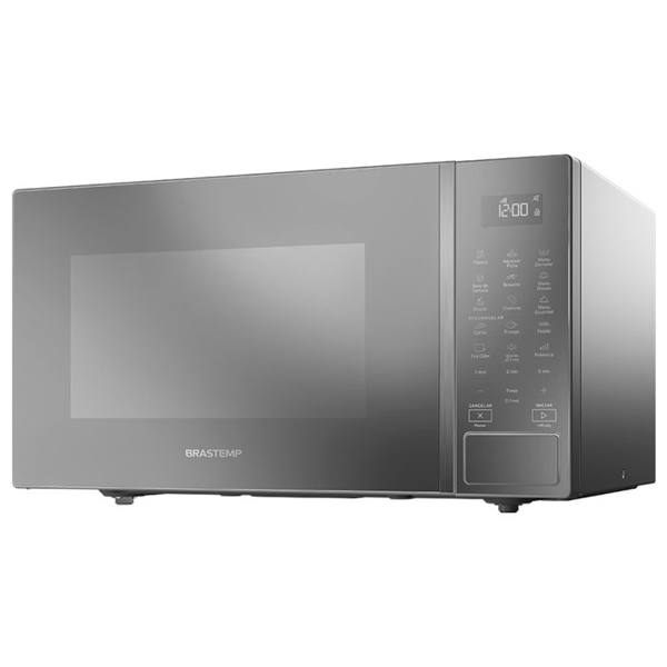 Micro-ondas de Bancada Brastemp 32L 900W Espelhado Função Tira Odor BMS46AR — foto do produto em fundo branco