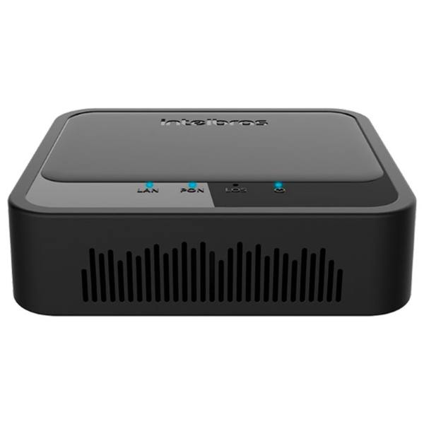 Modem Óptico Intelbras ONU R1 PON LAN 1 Porta Gigabit Ethernet — foto do produto em fundo branco