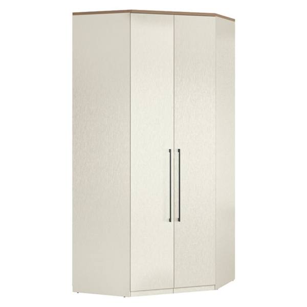 Modulo Closet de Canto Doce Vida 2 Portas 3 Gavetas MDF Santos Andirá — foto do produto em fundo branco