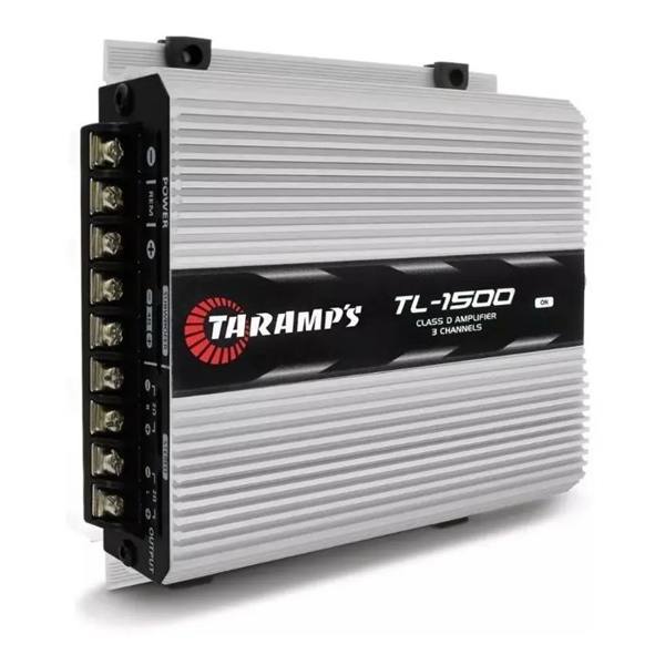 Modulo Potencia Taramps Tl1500 Tl 1500 Mono Stereo 390w Rms — foto do produto em fundo branco