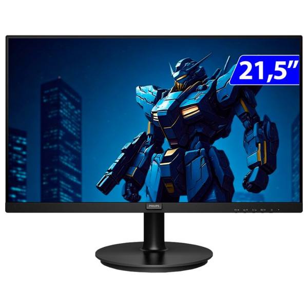 Monitor Gaming Philips Widescreen 21.5" Full HD HDMI VGA 221V8LB3/57 — foto do produto em fundo branco