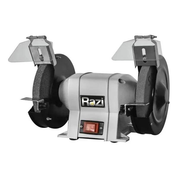 Moto Esmeril 6 550w Razi 21118 Cor Cinza — foto do produto em fundo branco
