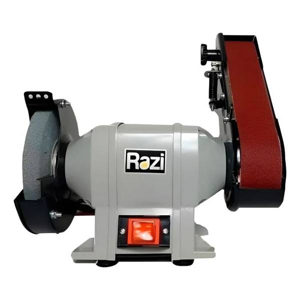 Moto Esmeril Lixadeira 6 Pol 350w 2 Em 1 Rz-elf350m Razi — foto do produto em fundo branco