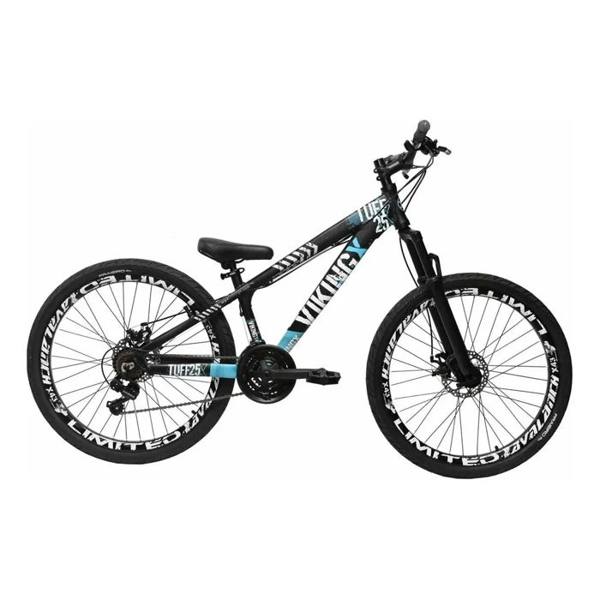 Mountain Bike VikingX Tuff 25 Aro 26 Shimano Quadro 13.5 Pol Alumínio — foto do produto em fundo branco